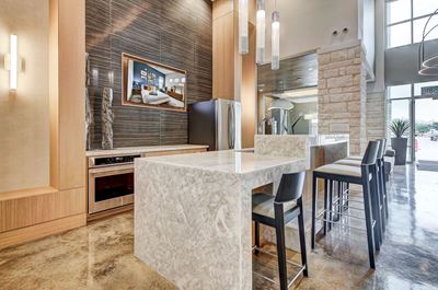 OXLY resident lounge area
